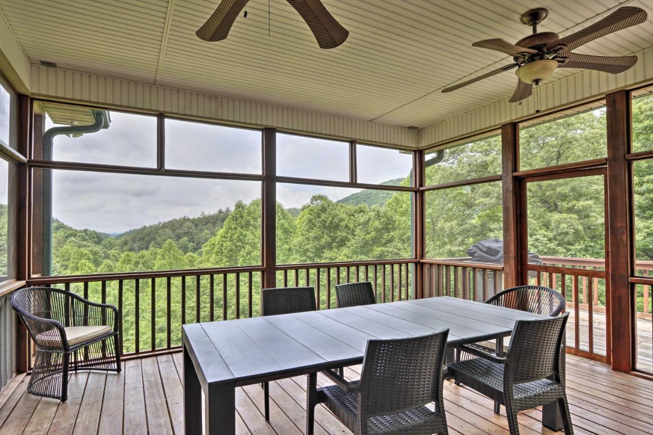 Expansive Home On 16 Acres With Smoky Mountain Views Murphy Ngoại thất bức ảnh