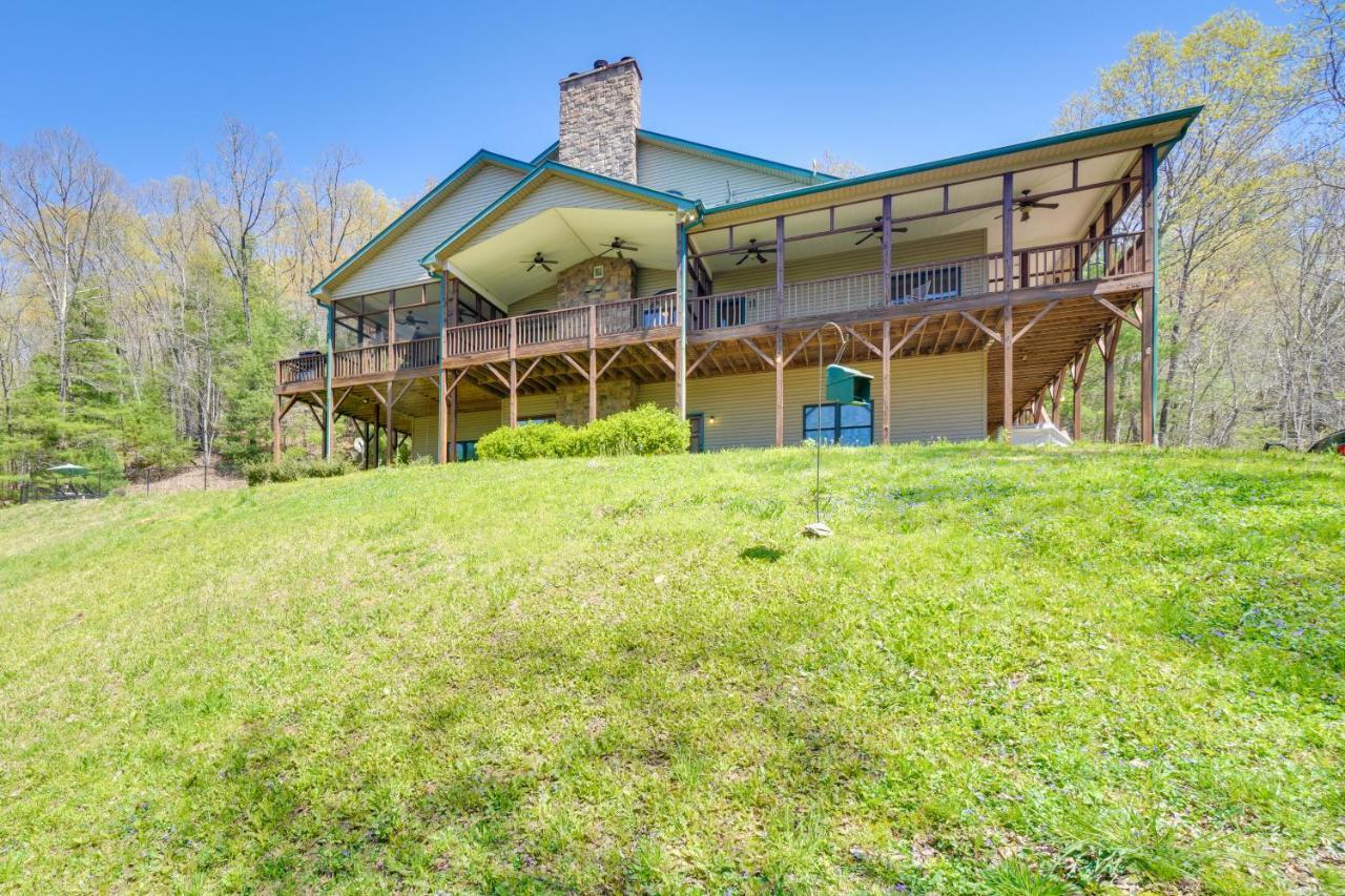 Expansive Home On 16 Acres With Smoky Mountain Views Murphy Ngoại thất bức ảnh